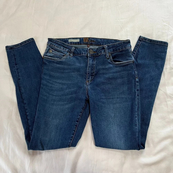 Kut from the Kloth Denim - Kut from the Kloth Sienna Skinny Medium Wash Mid Rise Cotton Blend Jeans | Sz 10